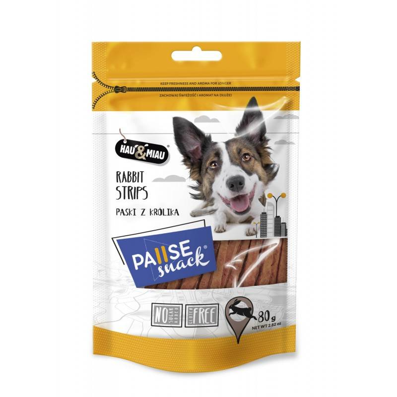 Hau&Miau Pausesnack królik 80 g