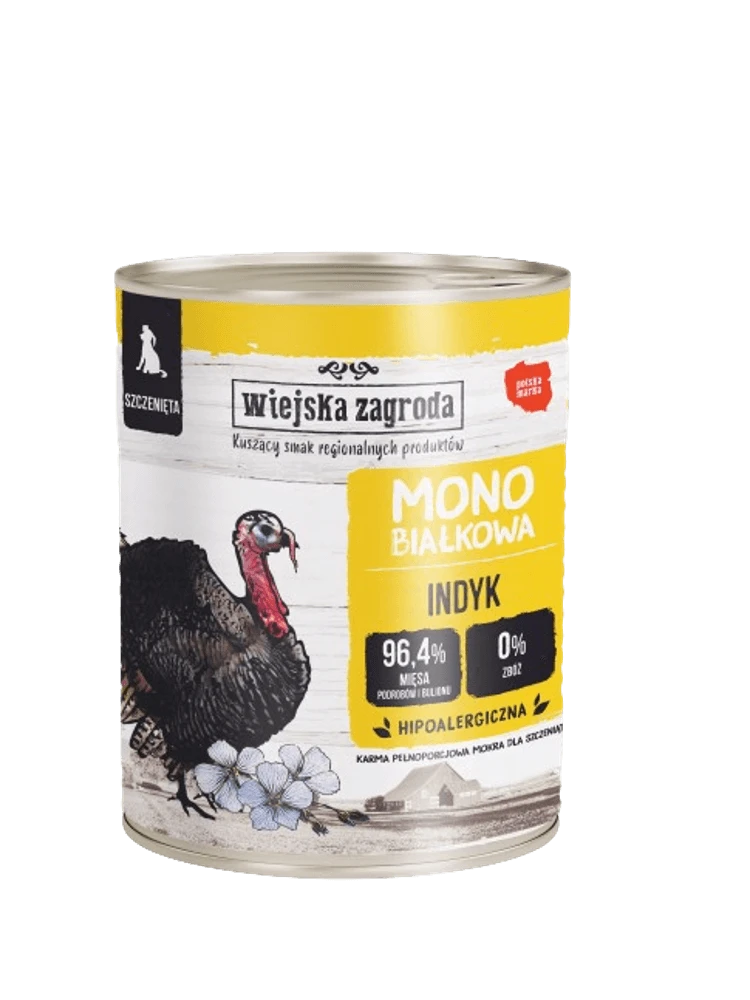Wiejska Zagroda indyk puppy 800 g