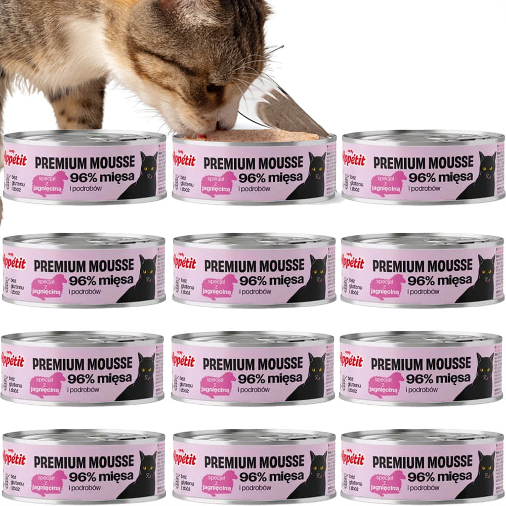 Comfy Appetit Premium jagnięcina pasztet adult 85 g × 12
