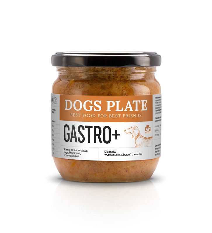 Dogs Plate Vet Gastro+ kangur 360 g