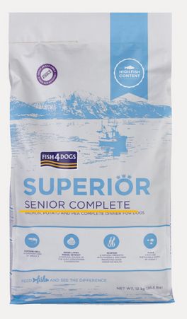 Fish4Dogs Superior łosoś senior duże rasy 1,5 kg