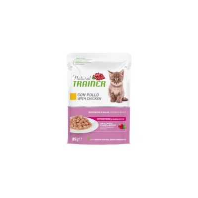 Trainer Natural Trainer kurczak w sosie kitten 85 g × 24