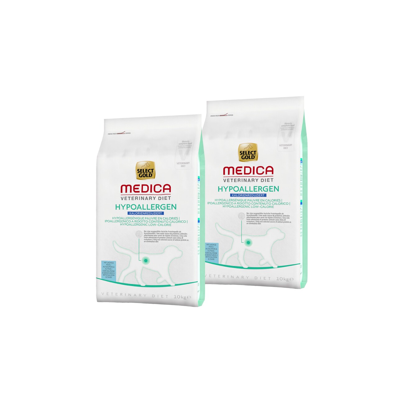 Select Gold Medica łosoś 10 kg × 2