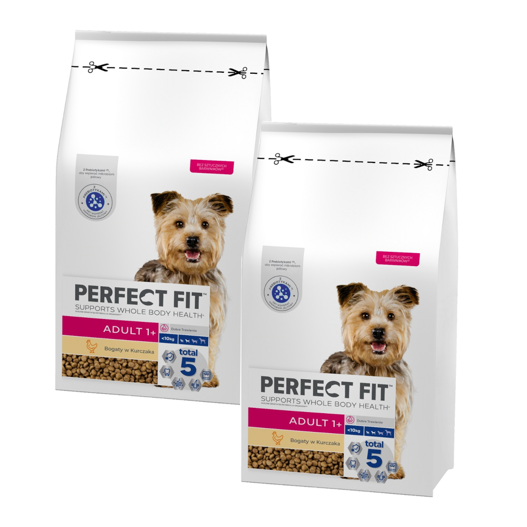 Perfect Fit kurczak adult małe rasy 6 kg × 2