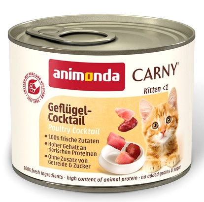 Animonda Carny kurczak kitten 200 g
