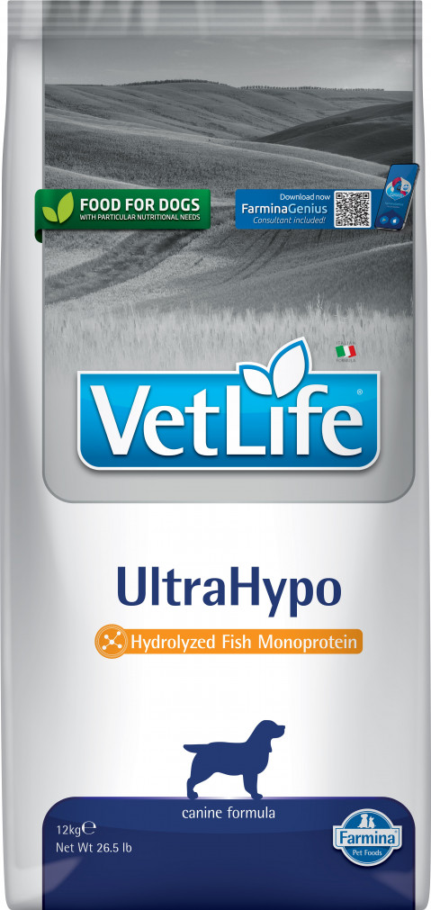 Farmina Vet Life UltraHypo ryba 12 kg