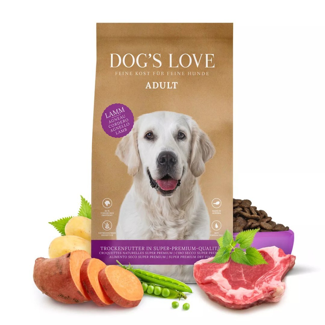 Dog's Love jagnięcina adult 12 kg