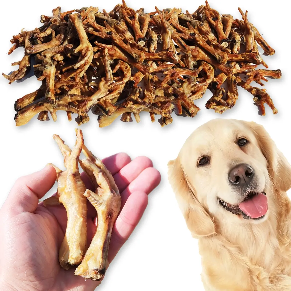 ZooPoint Snacks kurze łapki 1 kg