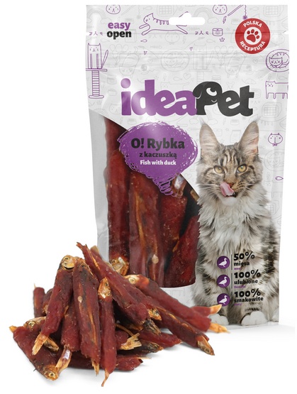 IdeaPet O! kaczka, ryba 60 g