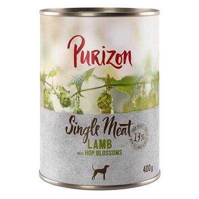 Purizon Single Meat jagnięcina adult 400 g × 24