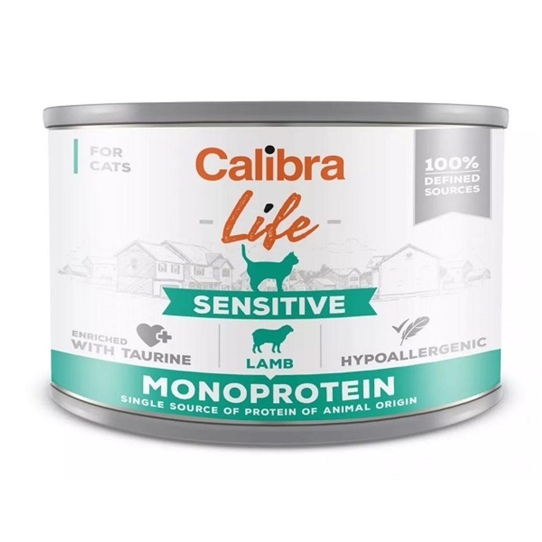 Calibra Life Sensitive jagnięcina adult 200 g
