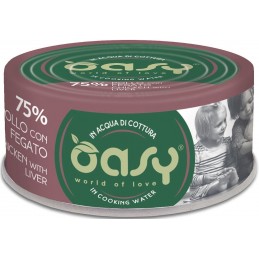 Oasy More Love kurczak, wątróbka w bulionie adult 70 g