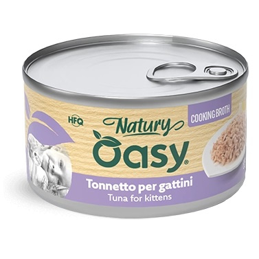 Oasy Natury Cooking Broth tuńczyk w bulionie kitten 85 g