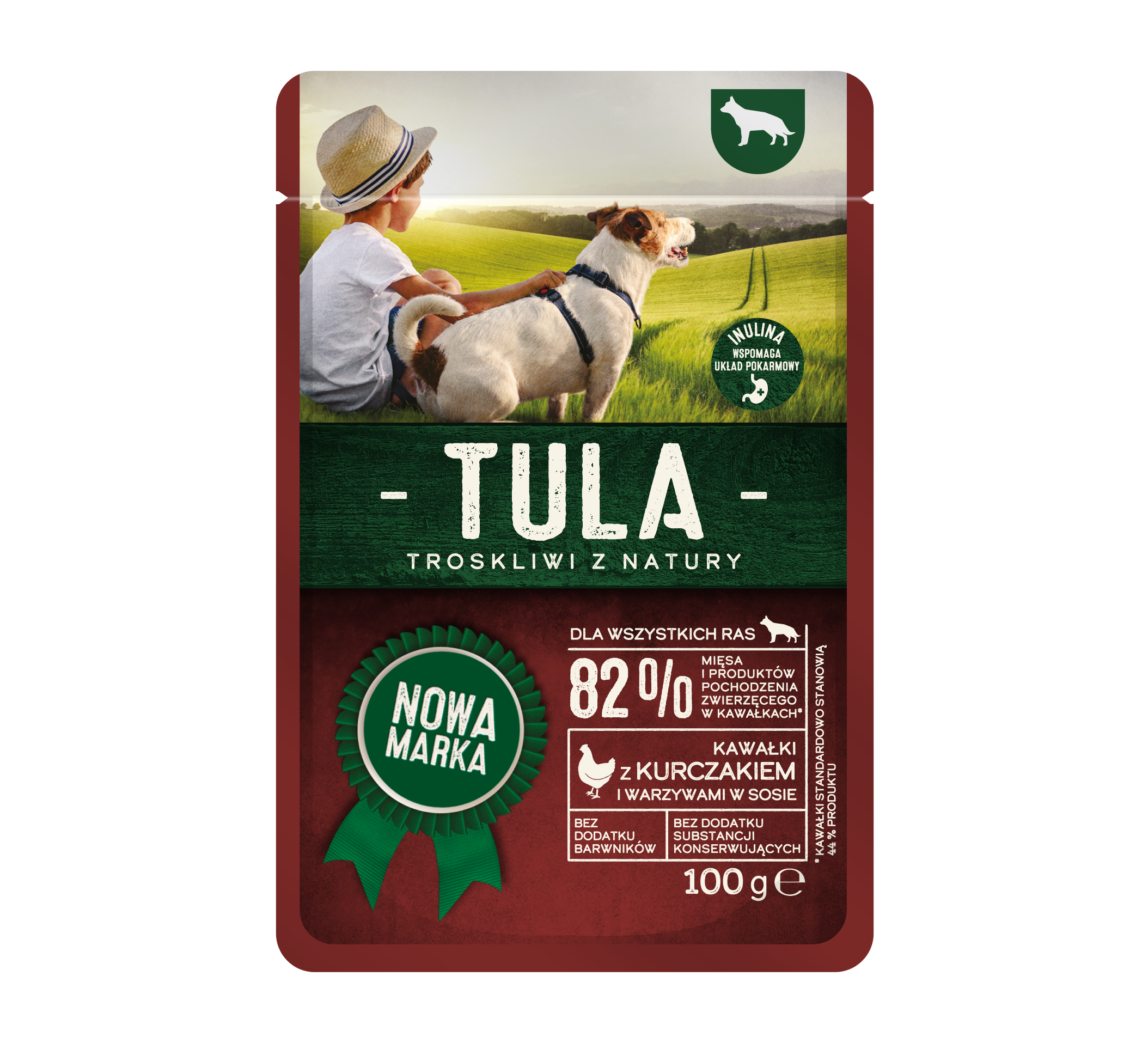Tula kurczak z warzywami 100 g
