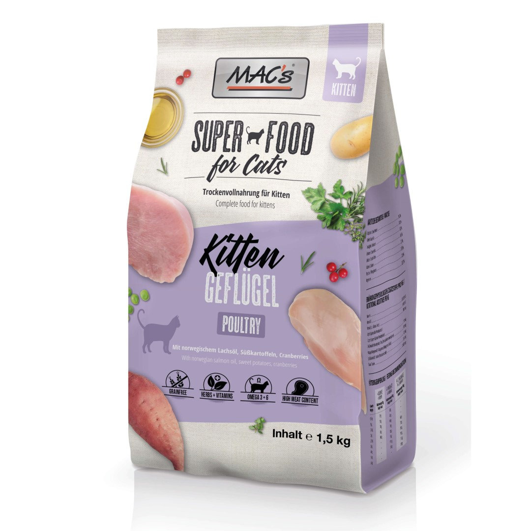 MAC's drób kitten 1,5 kg