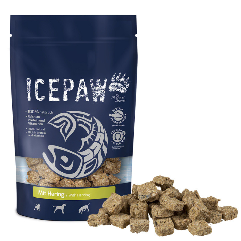 ICEPAW białe ryby, śledź 150 g