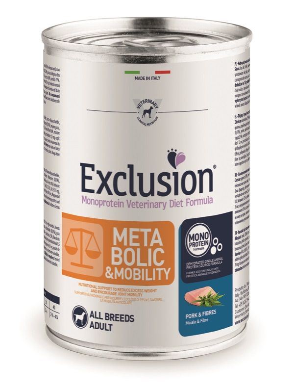Exclusion Metabolic & Mobility wieprzowina adult 400 g
