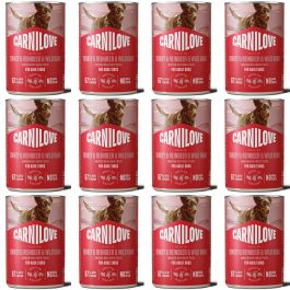 Carnilove indyk, renifer, dzik 400 g × 12