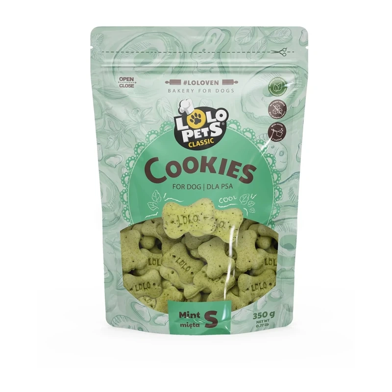 Lolo Pets mięta małe rasy 350 g