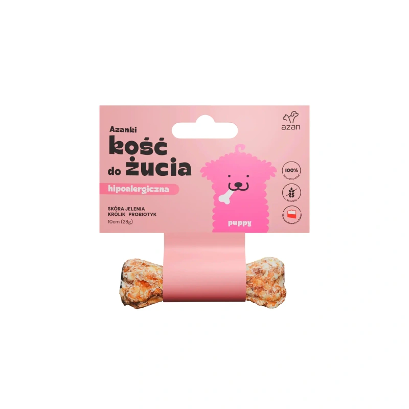 Azanki Puppy jeleń, królik puppy 28 g