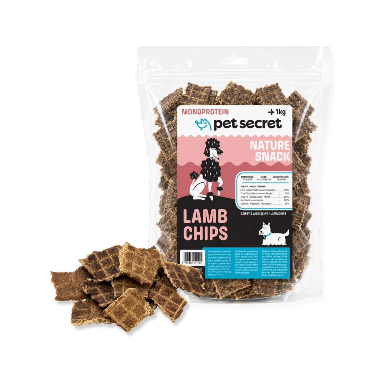 Pet Secret Nature Snack jagnięcina 1 kg