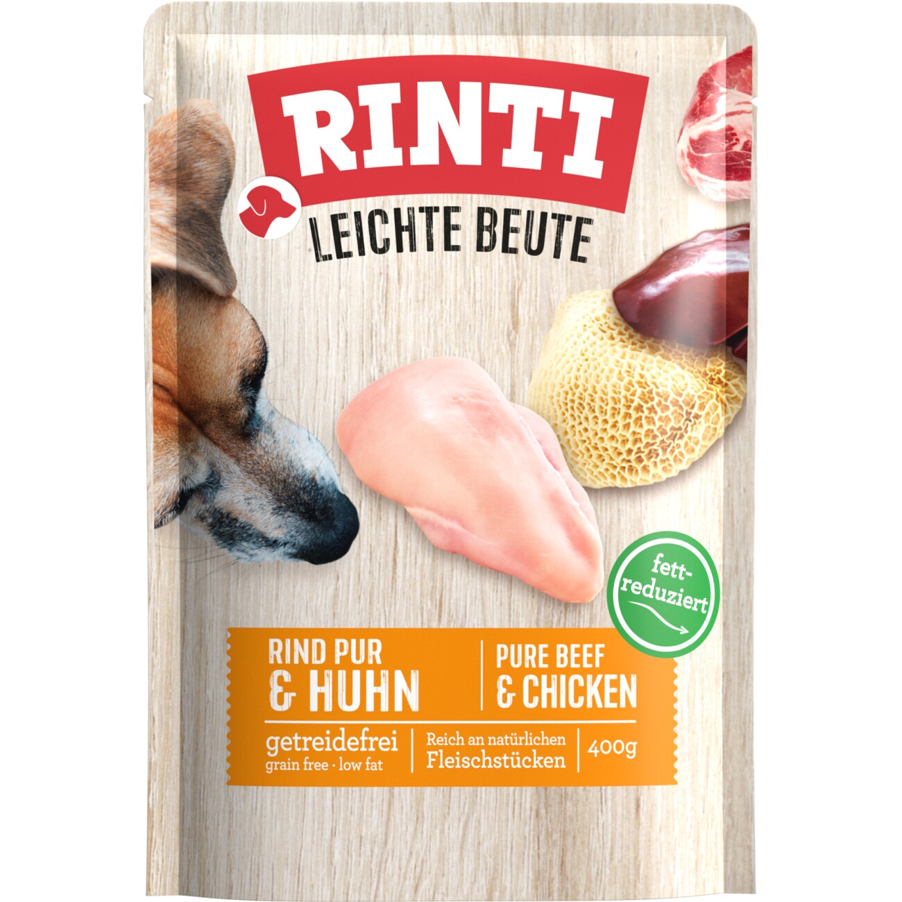 Rinti Leichte Beute kurczak, wołowina 400 g × 10