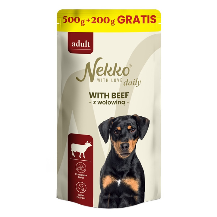 Nekko Daily wołowina adult 700 g
