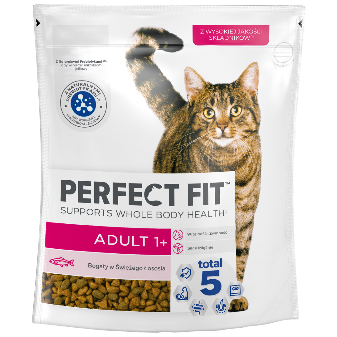 Perfect Fit Adult 1+ łosoś adult 750 g