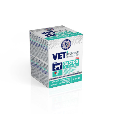 Vet Response Gastrointestinal Digestive indyk adult 85 g × 4