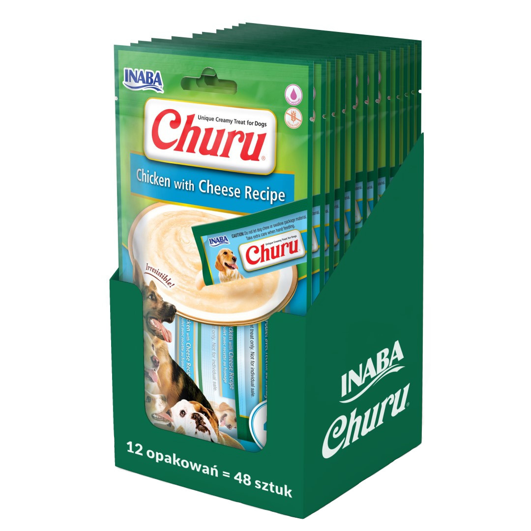 Inaba Churu kurczak, ser 56 g × 12