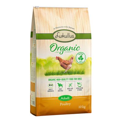 Lukullus Organic kurczak 10 kg × 2