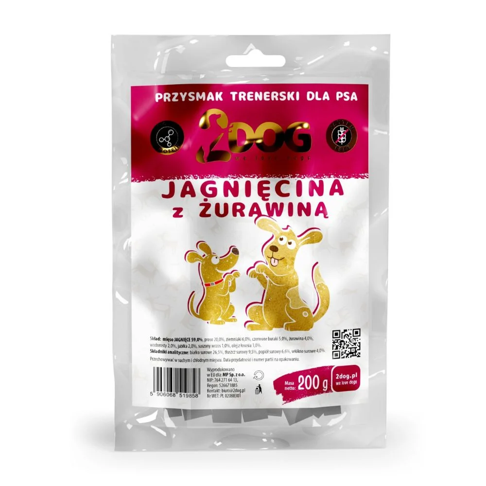 2Dog jagnięcina 200 g