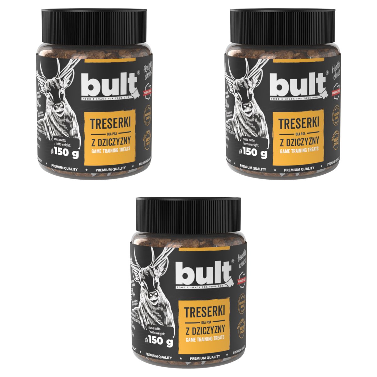 Bult Trenerki dziczyzna 150 g × 3