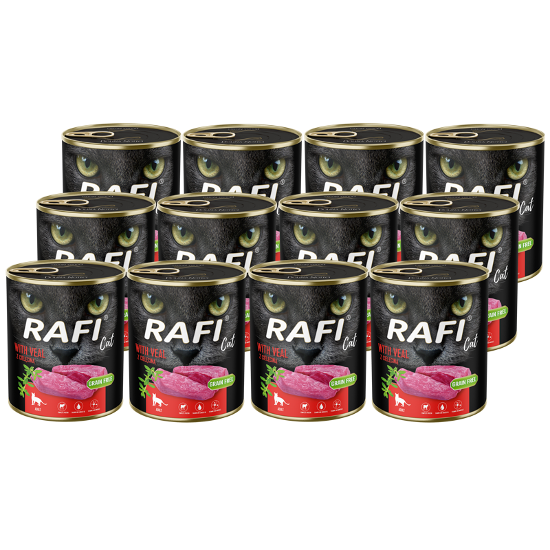 Rafi cielęcina adult 800 g × 12