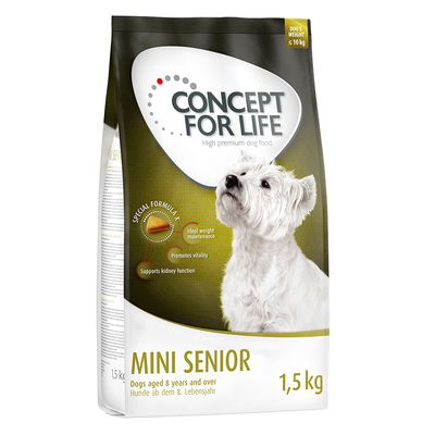 Concept for Life senior małe rasy 1.5 kg × 4