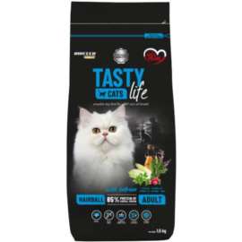BioFeed Tasty Cats Life Hairball łosoś adult 1,5 kg