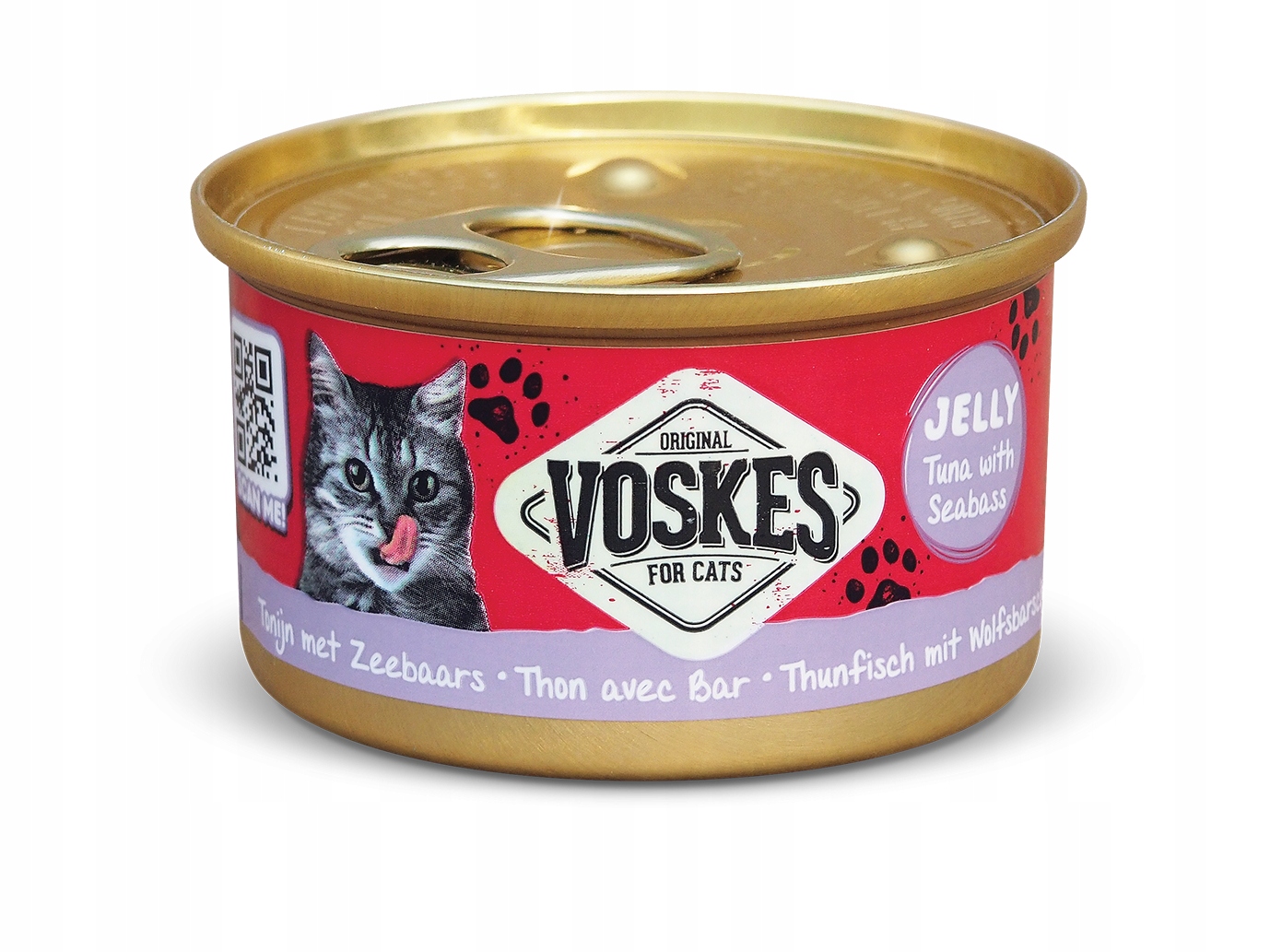 Voskes Jelly okoń morski, tuńczyk w galaretce 85 g
