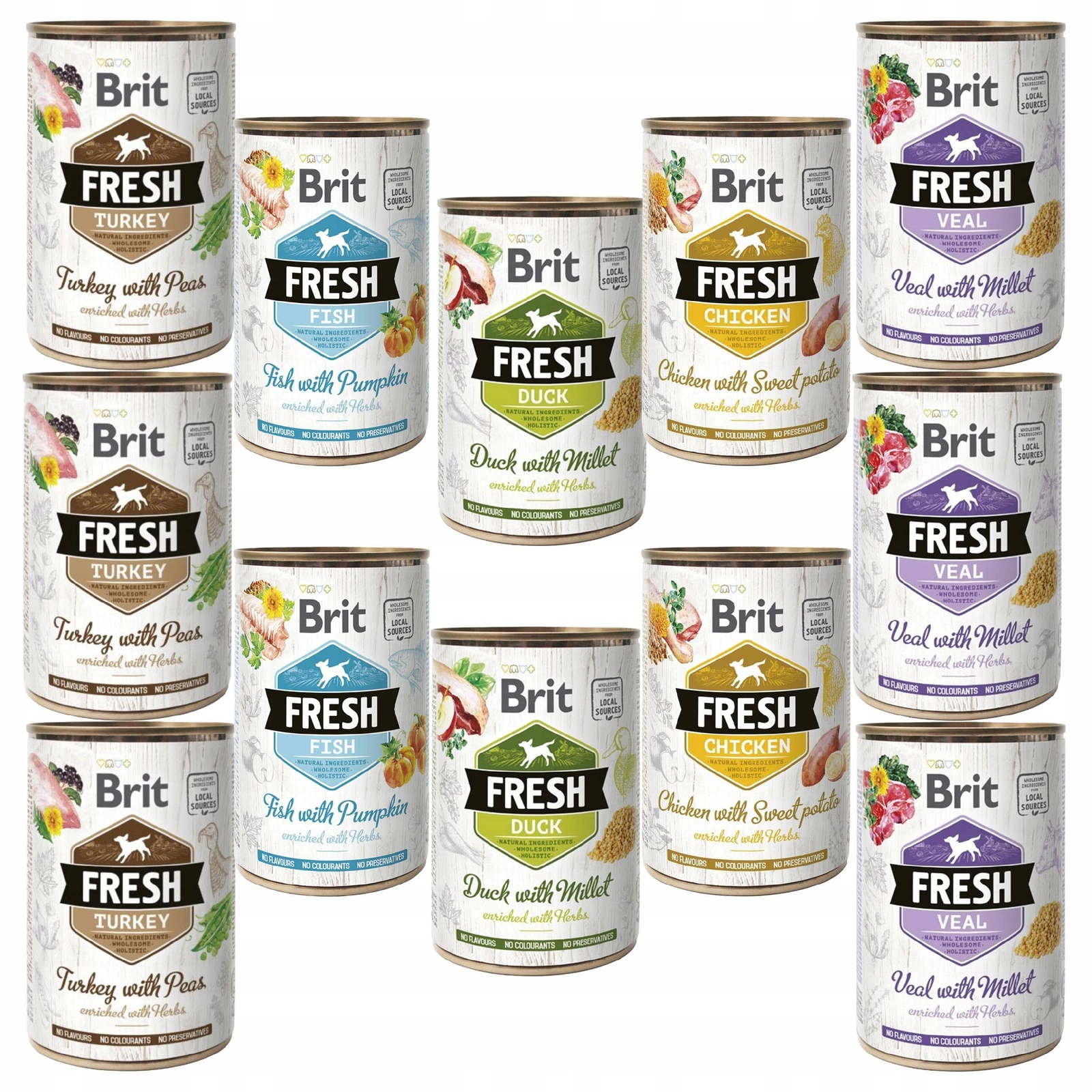Brit Fresh 400 g × 12