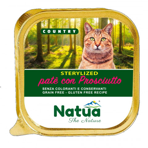 Natua Country Sterilised wieprzowina pasztet adult 100 g