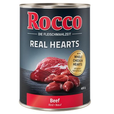 Rocco Real Hearts kurczak, wołowina adult 400 g