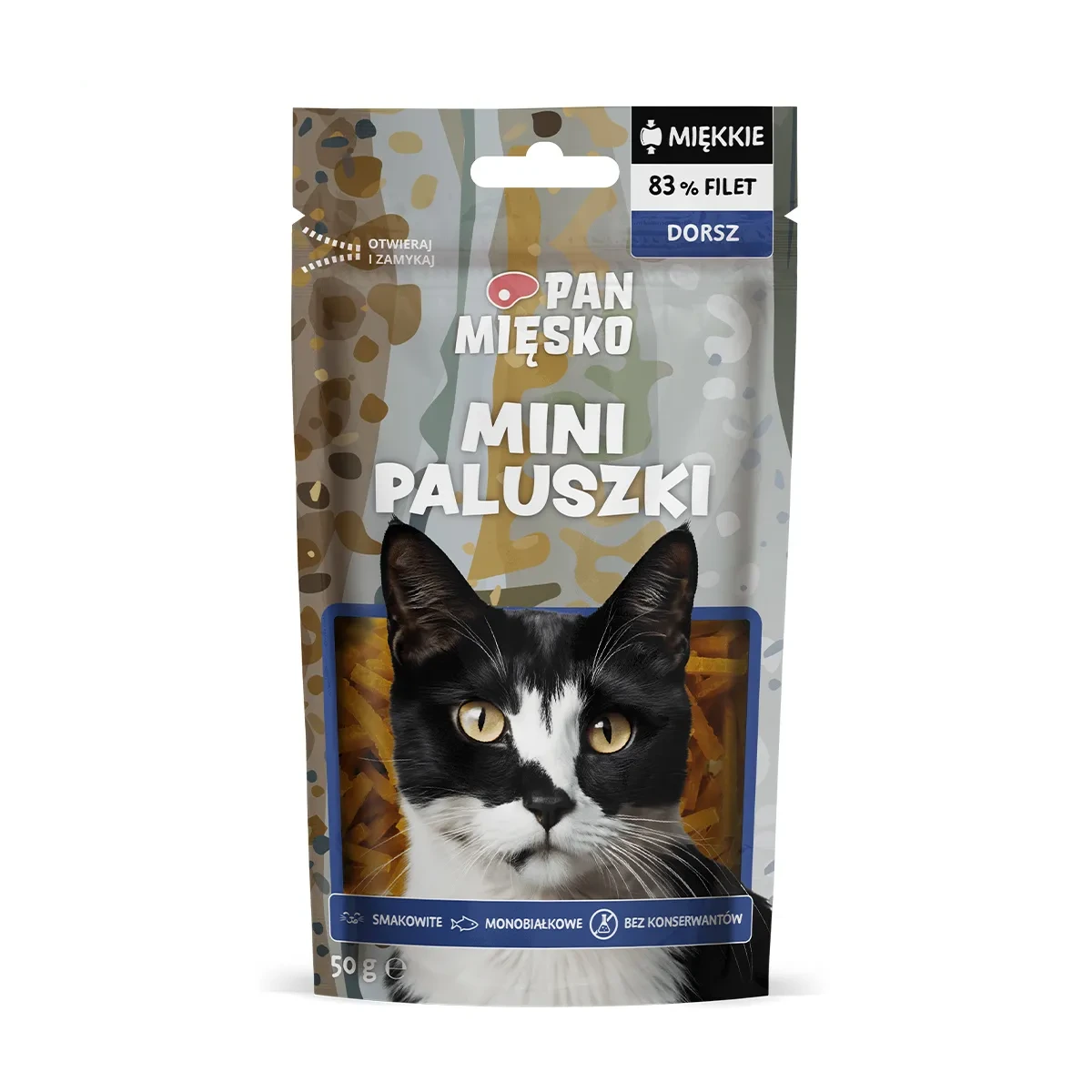 Pan Mięsko dorsz kawałki 50 g