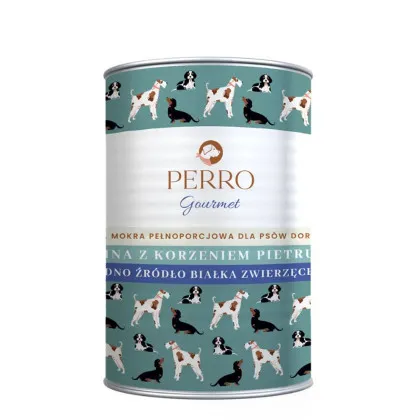 Perro Gourmet konina z korzeniem pietruszki adult 400 g