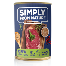 Simply From Nature jeleń 400 g
