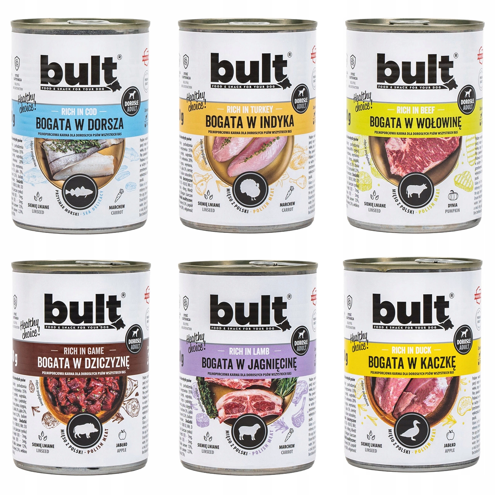 Bult 800 g × 6