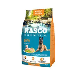 Rasco Premium kurczak adult średnie rasy 15 kg
