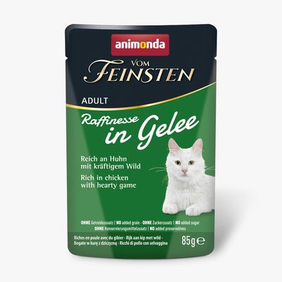 Animonda Vom Feinsten Mobility dziczyzna, kurczak w galaretce adult 85 g × 48
