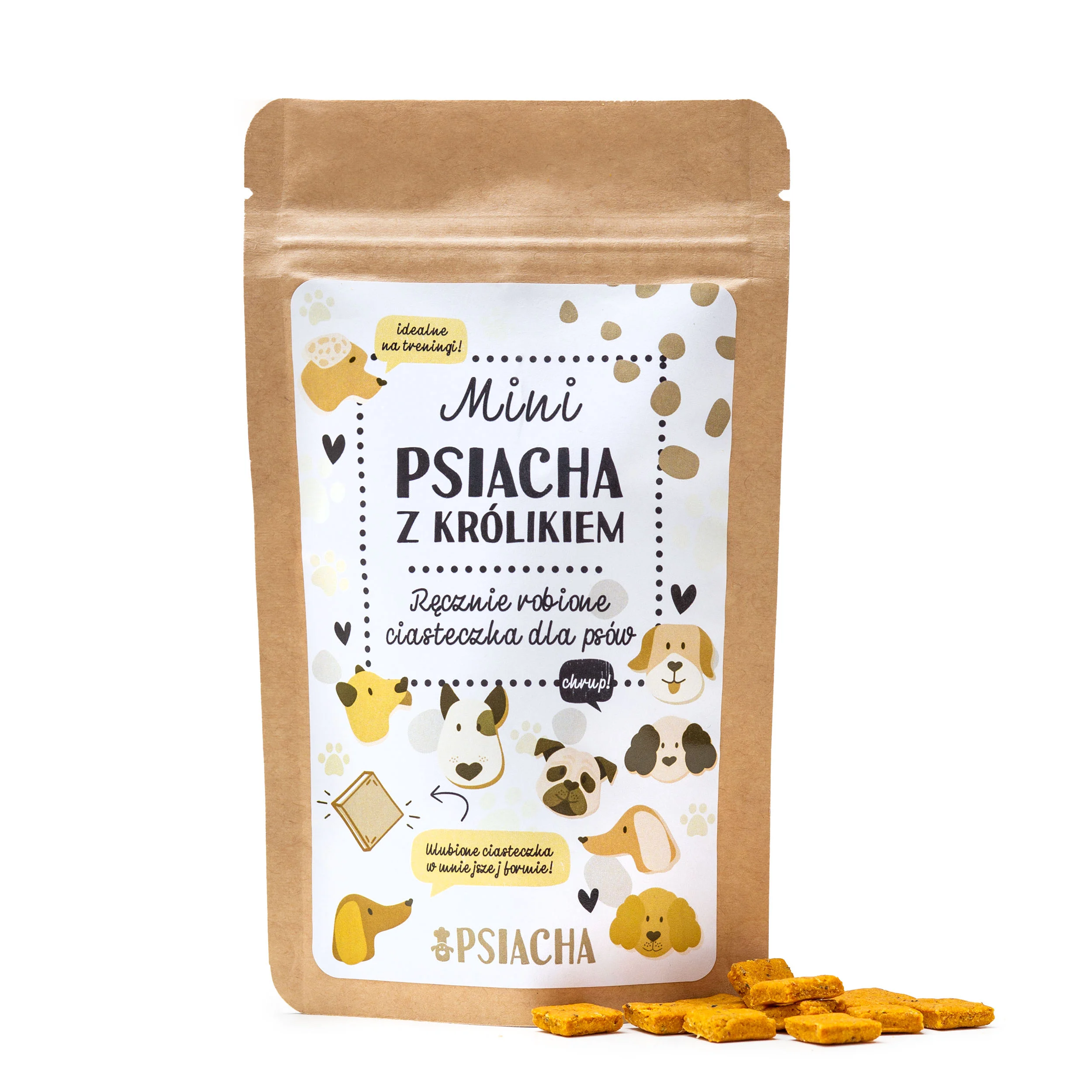 Psiacha Mini królik małe rasy 80 g
