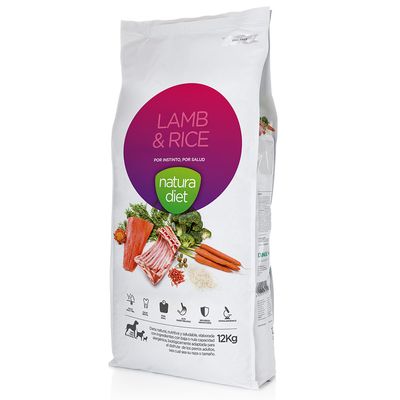 Natura Diet jagnięcina adult 12 kg