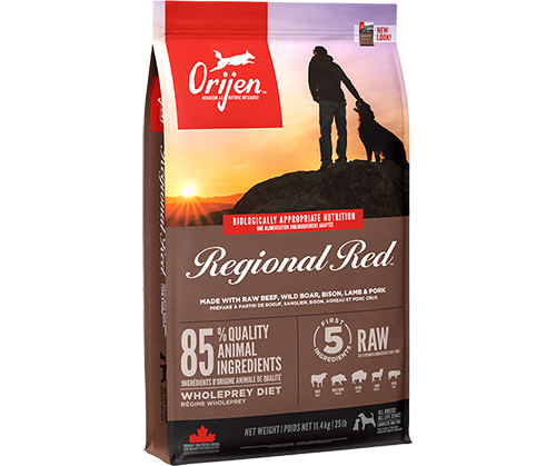 Orijen Regional Red bizon, dzik, jagnięcina 11,4 kg × 2