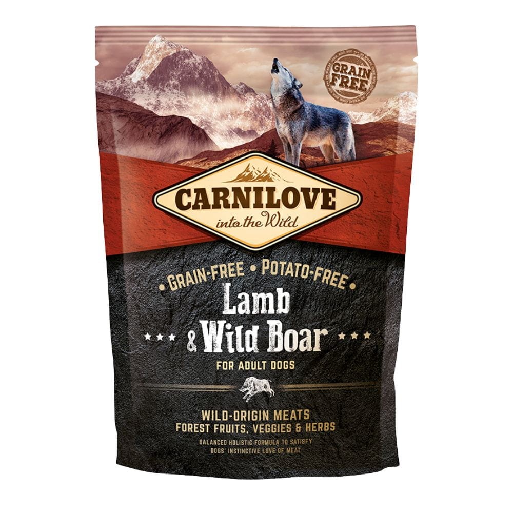 Carnilove jagnięcina, dzik adult 1,5 kg